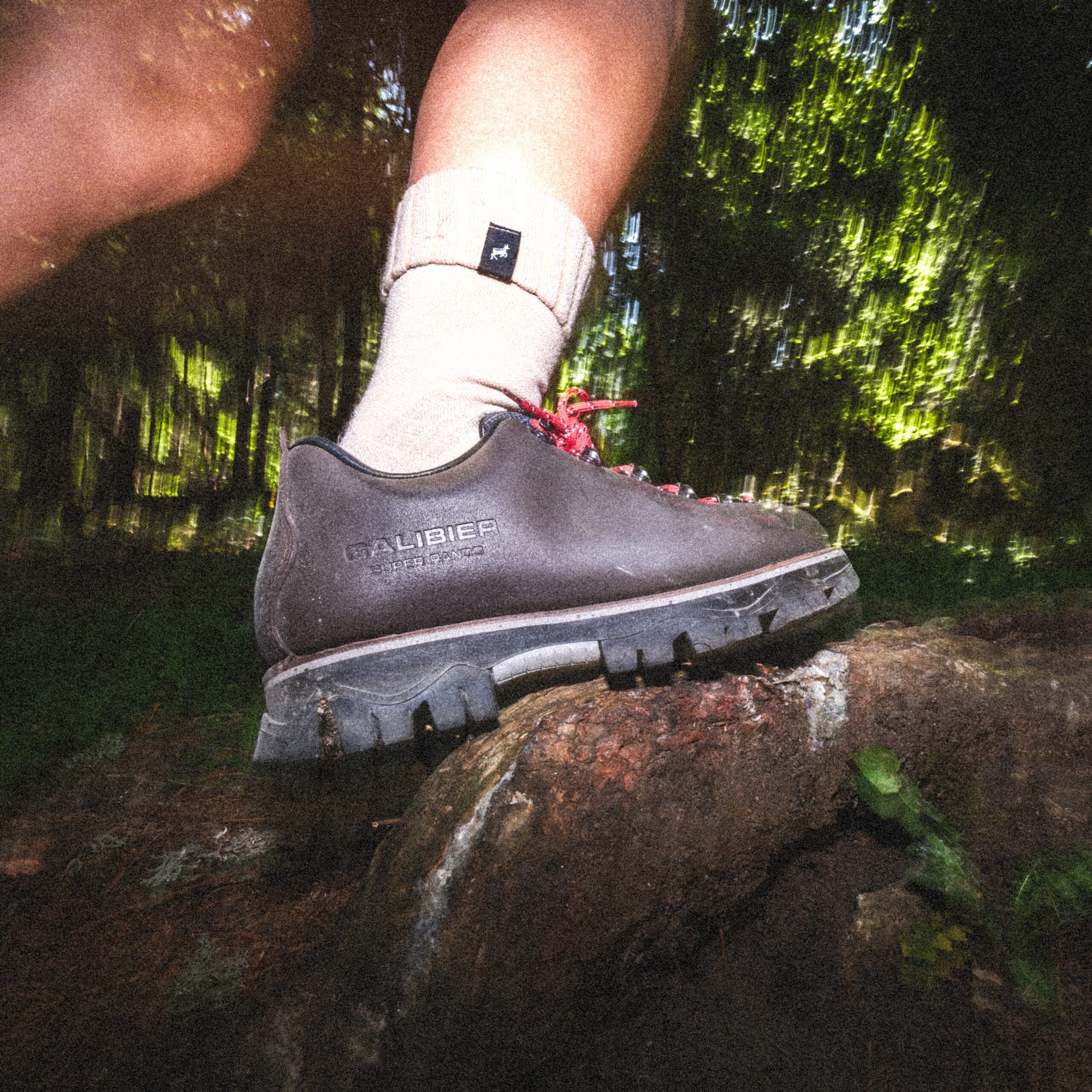 Chaussure de randonnée basse Galibier Super Rando Low pour homme en cuir marron avec semelle technique crantée.